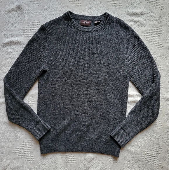 Black Brown 1826 Other - Men's textured cotton crewneck sweater by Black Brown 1826.